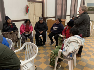 Trabajo grupal en el seminar etnodesarrollo