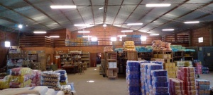 Provisión de mercaderías a almacenes comunitarios