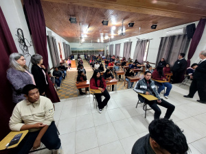 Exámen de ingreso de los nuevos estudiantes del IFD