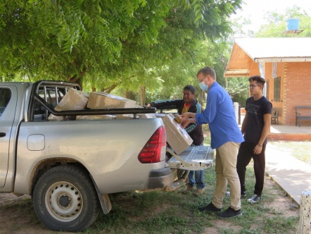 Salud recibe donación de suplementos nutricionales