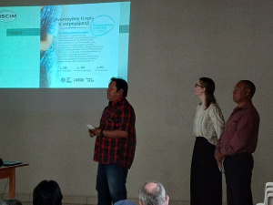 Presentan material de concientización sobre Trata de Personas.