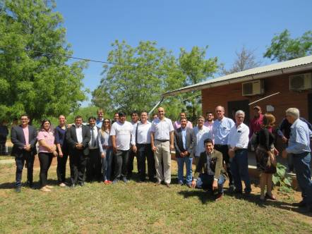 Visita del ministro de salud