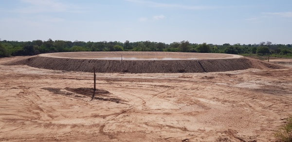 Inauguran represa de agua en Campo Largo