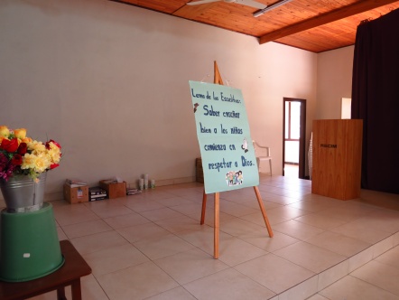 „Escuelita“ Lehrerinnen nehmen an einem Befähigungskurs teil