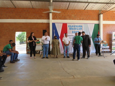 Acto de cierre del año 2021 en La Huerta