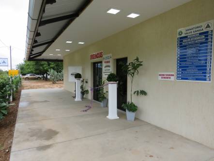 Inauguración del Sanatorio Yalve Sanga