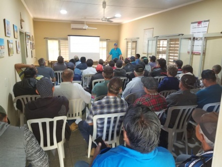 Capacitación para administradores, secretarios y estancieros de las comunidades cooperantes con la ASCIM