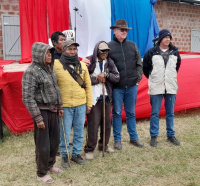 Pioneros de la comunidad de La Esperanza