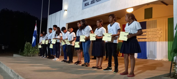 Clausura de la Esc. Básica Priv. Subv. N°1248 Mcal. Estigarribia