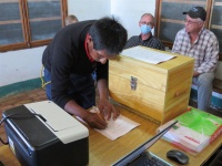 Kooperationsabkommen und Kostenvoranschläge aus der Sicht von Leitern indigener Siedlungen